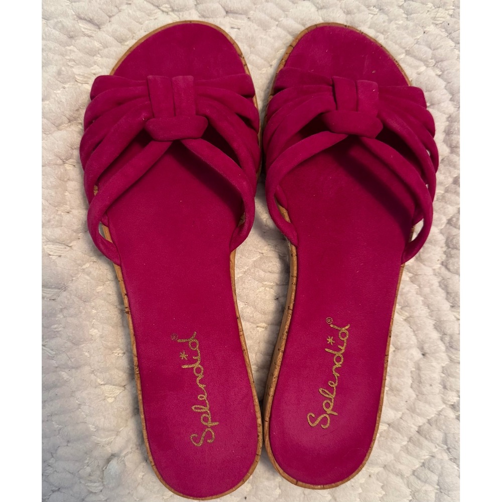 Splendid Pink Suede Flats 8